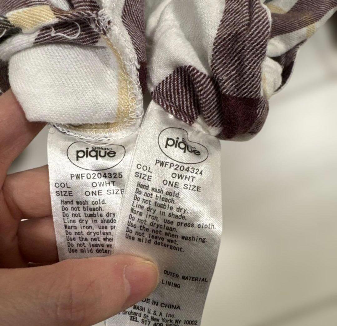 【マグノリアの花】ジェラートピケ　ルームウエア　セットアップ×2セット