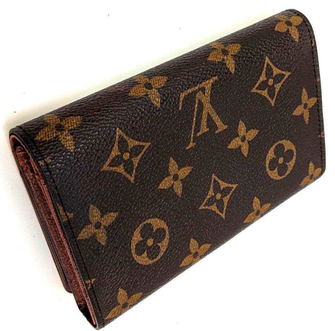 ルイヴィトン モノグラム ビエ トレゾール 折り財布 A41