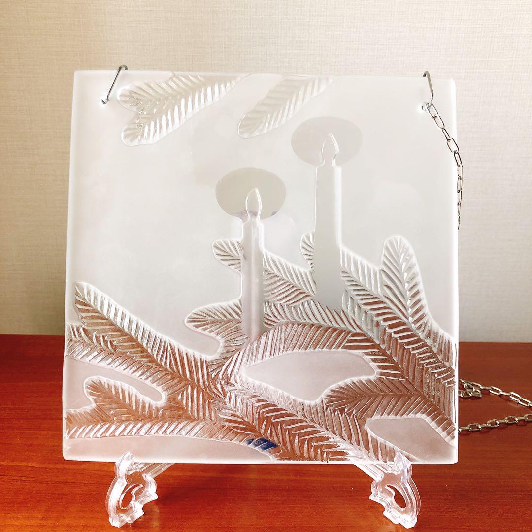 Nuutajarvi(ヌータヤルヴィ)　Lasiriippu　ガラスペンダント