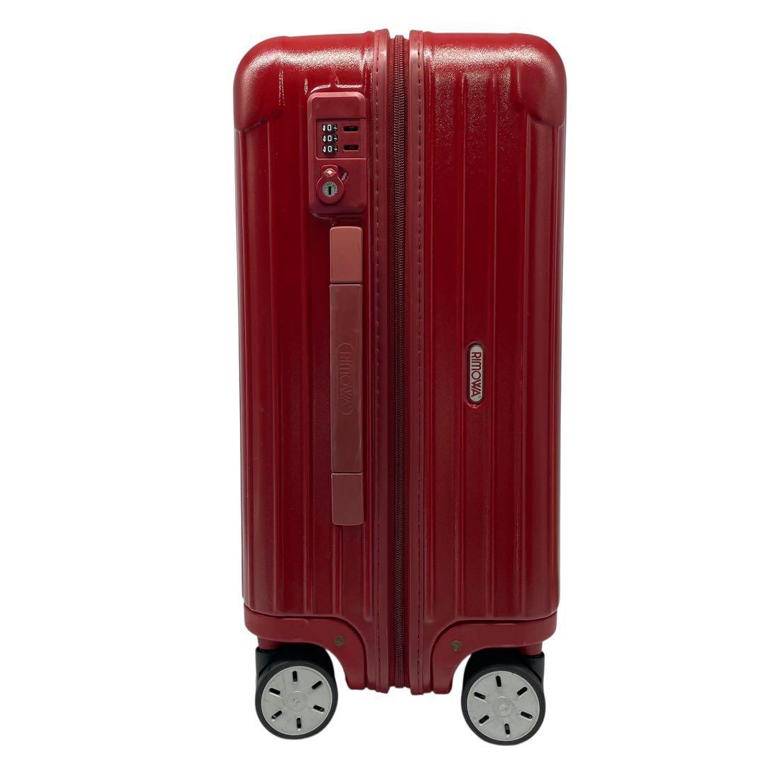 良品✨リモワ サルサ スーツケース キャリー 4輪 トラベル ビジネス レッド