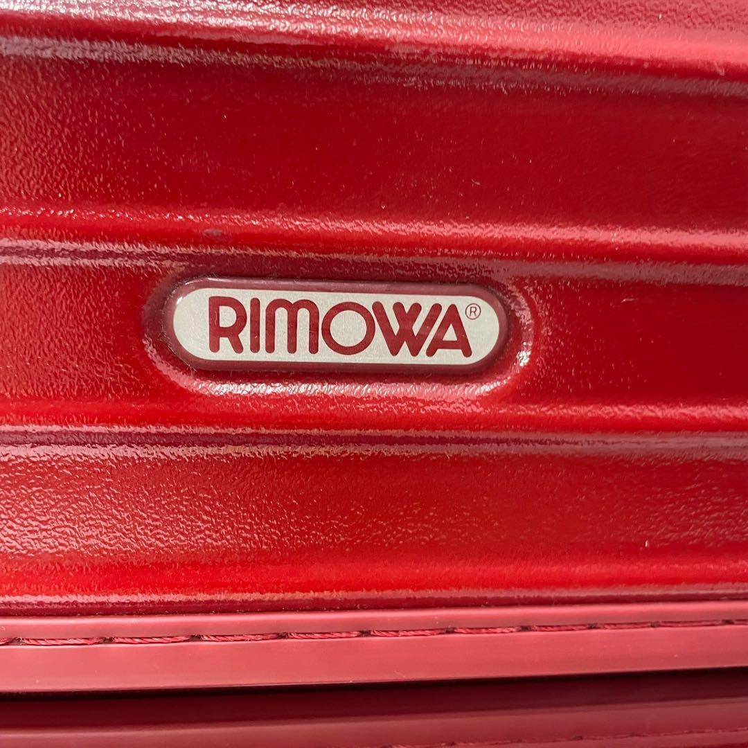 良品✨リモワ サルサ スーツケース キャリー 4輪 トラベル ビジネス レッド