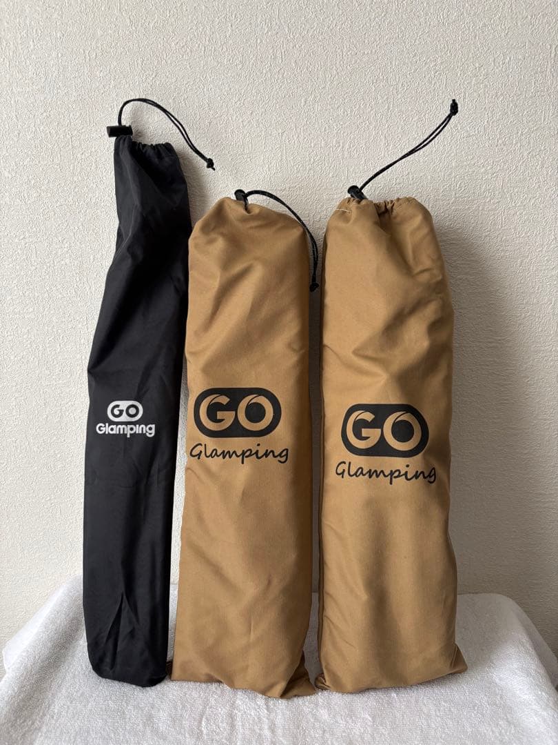 GO G lamping 二又ポール2本＋天井ポールセット