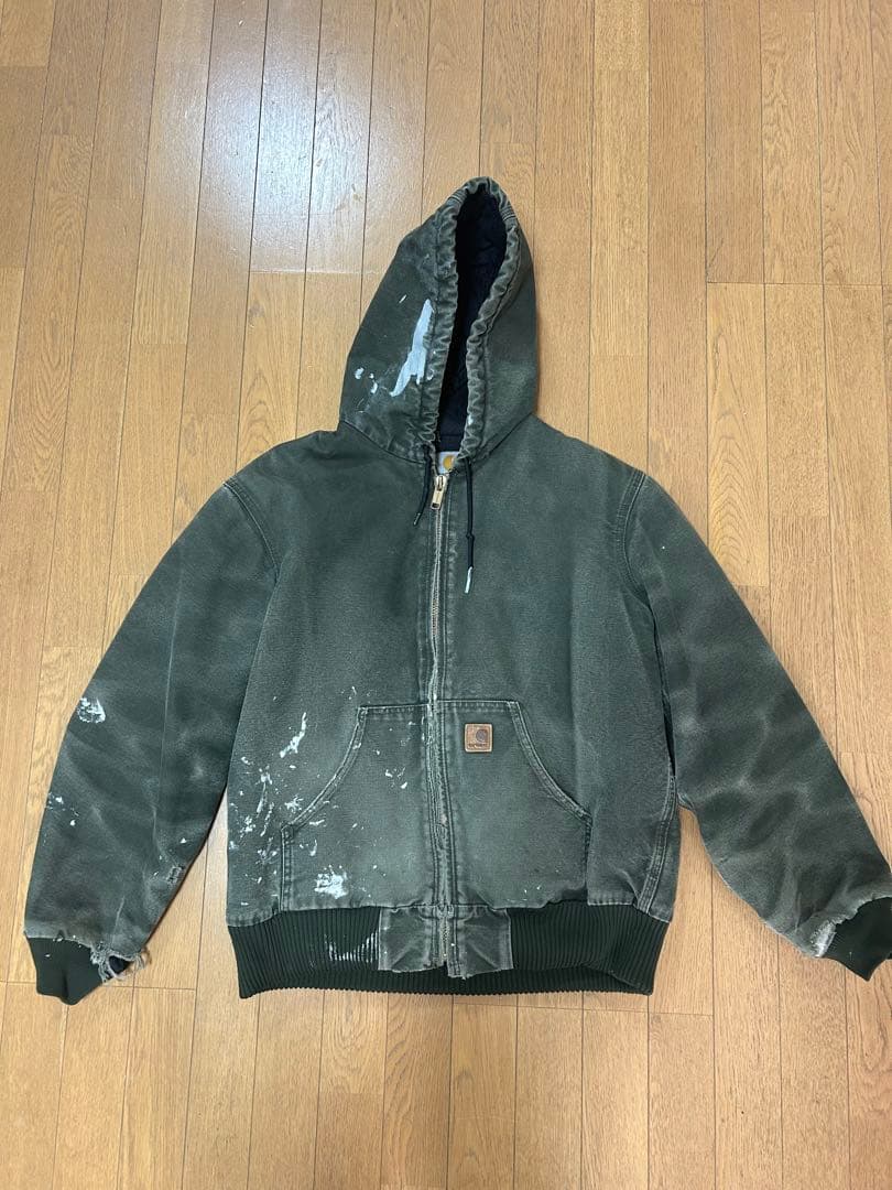 Carhartt アクティブジャケット モスグリーン M カーハート