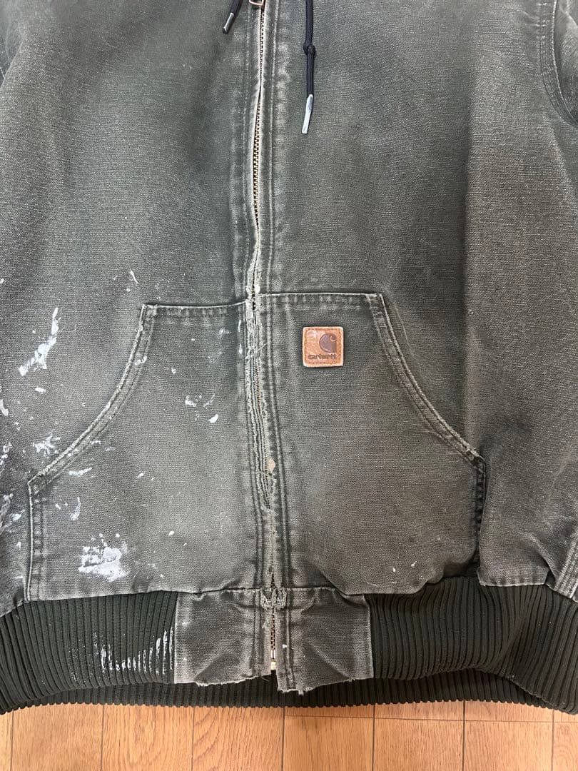 Carhartt アクティブジャケット モスグリーン M カーハート