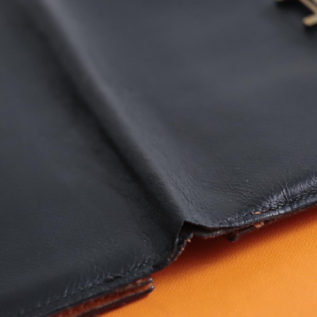 エルメス　Hermes　ベアン　スフレ　長財布　バイカラー　ロングウォレット