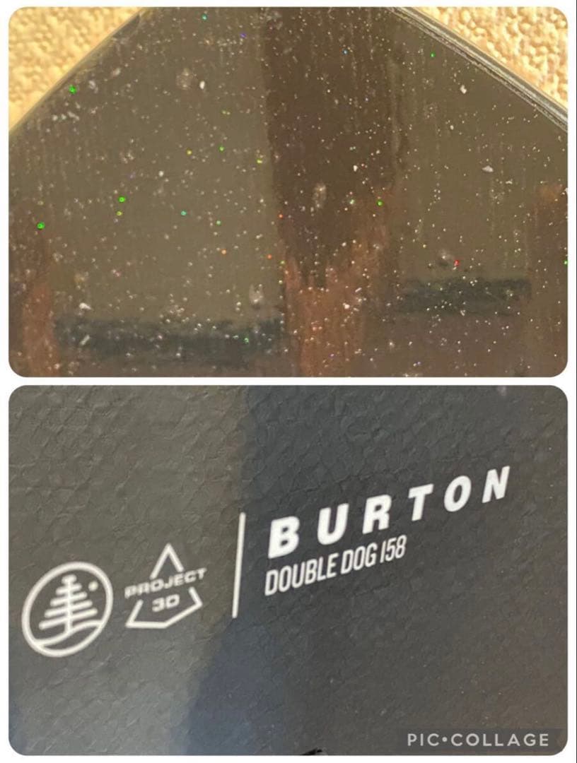 BURTON 3D DOUBLE DOG 158 パウダー familytree