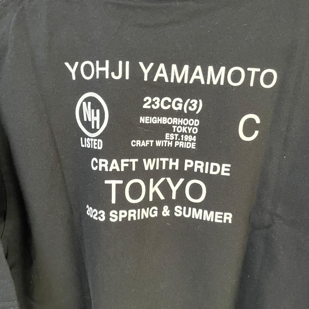 NEIGHBORHOOD Yohji Yamamoto Tシャツ ブラック　M
