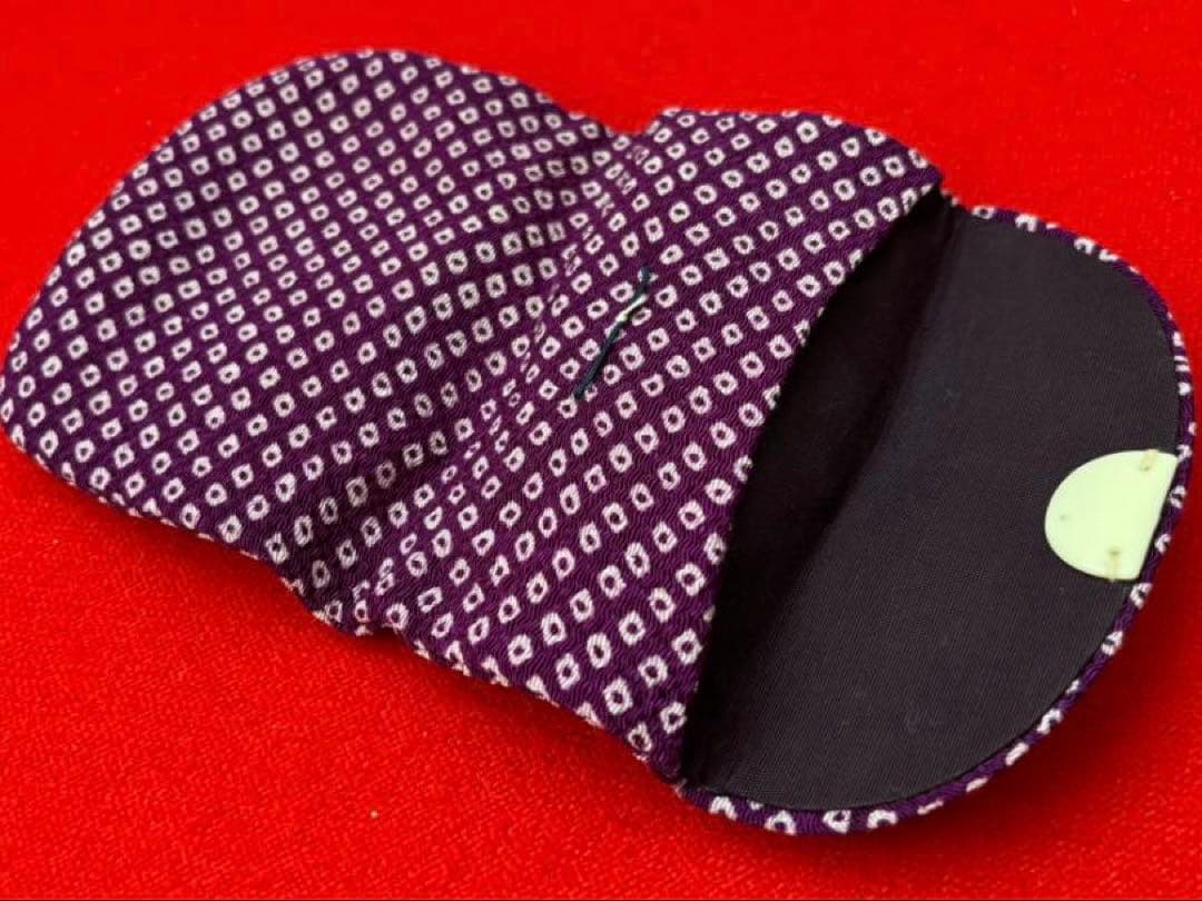 【未使用】和装ビーズ編みバッグ