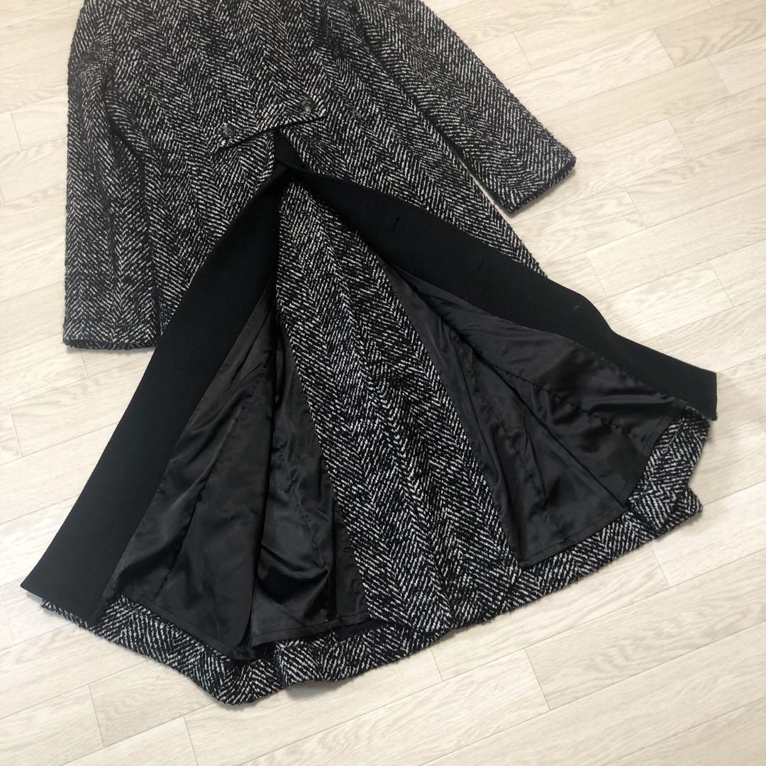 ハーリップトゥ　Herringbone WoolBlend Chesterコート