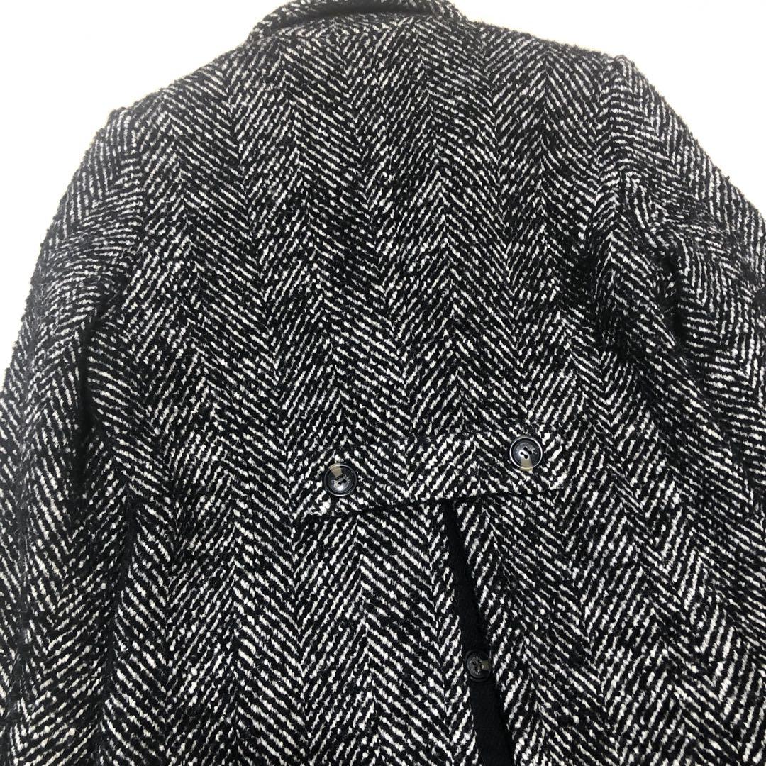 ハーリップトゥ　Herringbone WoolBlend Chesterコート