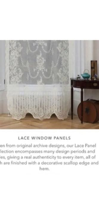 コットン　レース　２枚