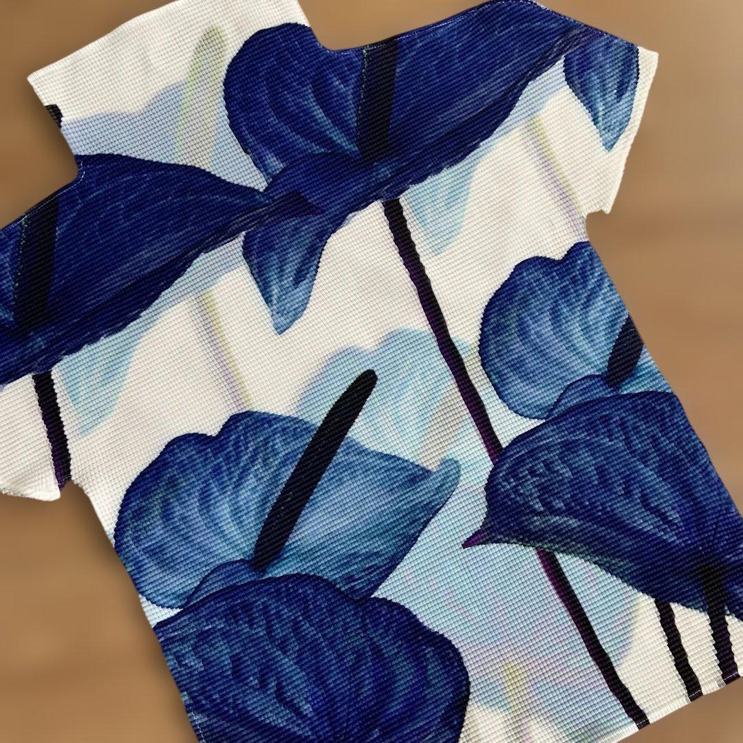 まなふぃ。【未使用品】イッセイミヤケme素敵なトップス