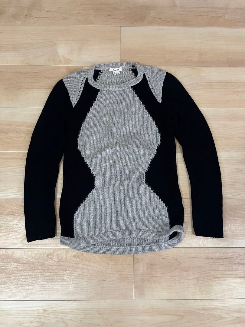 トップス Helmut Lang archive Bicolor Tech Knit