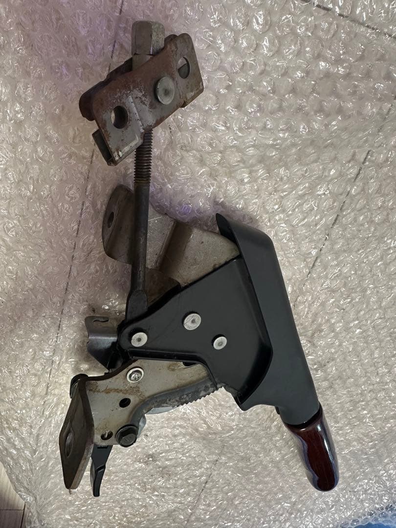 ミラジーノ　L700S ウッド　木目　サイドブレーキレバー