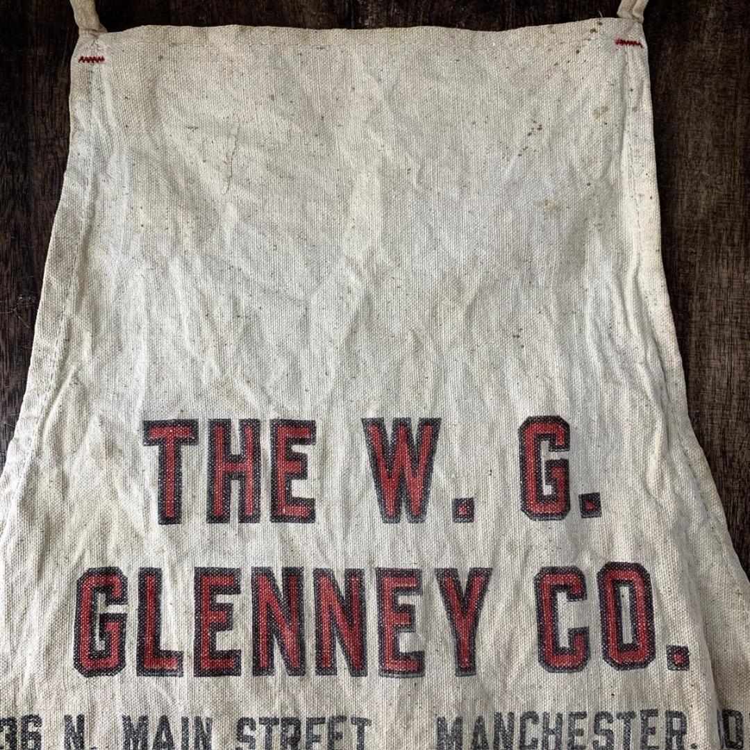 ヴィンテージ ワークエプロン USA バードルーフ 綿キャンバス レトロ