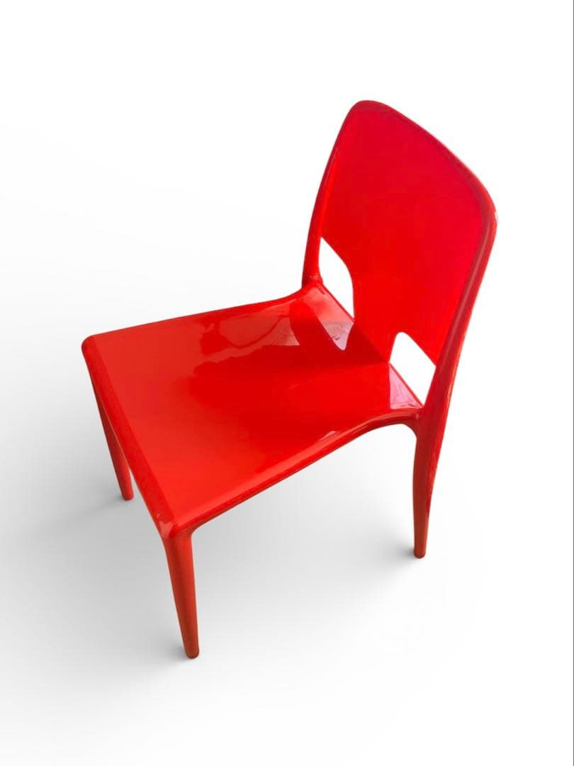 【希少】イタリア製 infiniti マルゴットチェアレッドFrancfranc