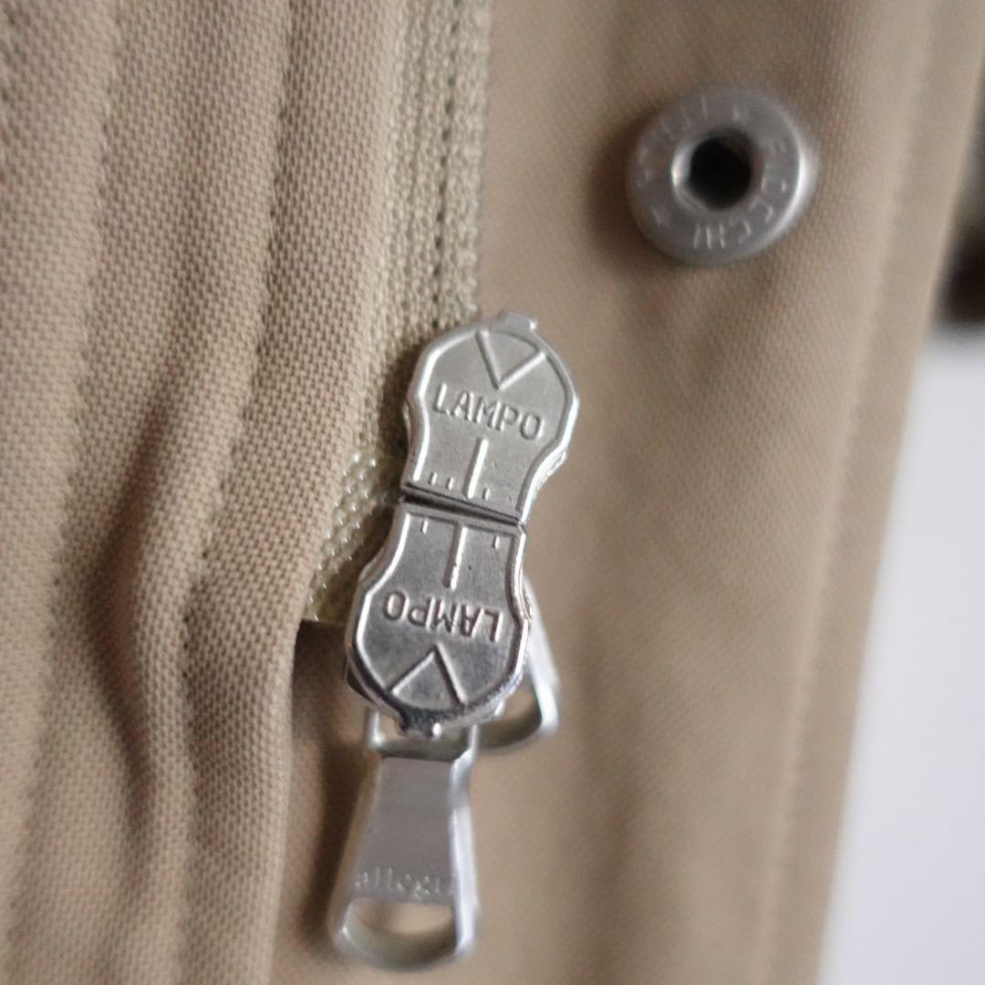 1990s allegri コットンナイロン　スタンドカラーコート　イタリア製