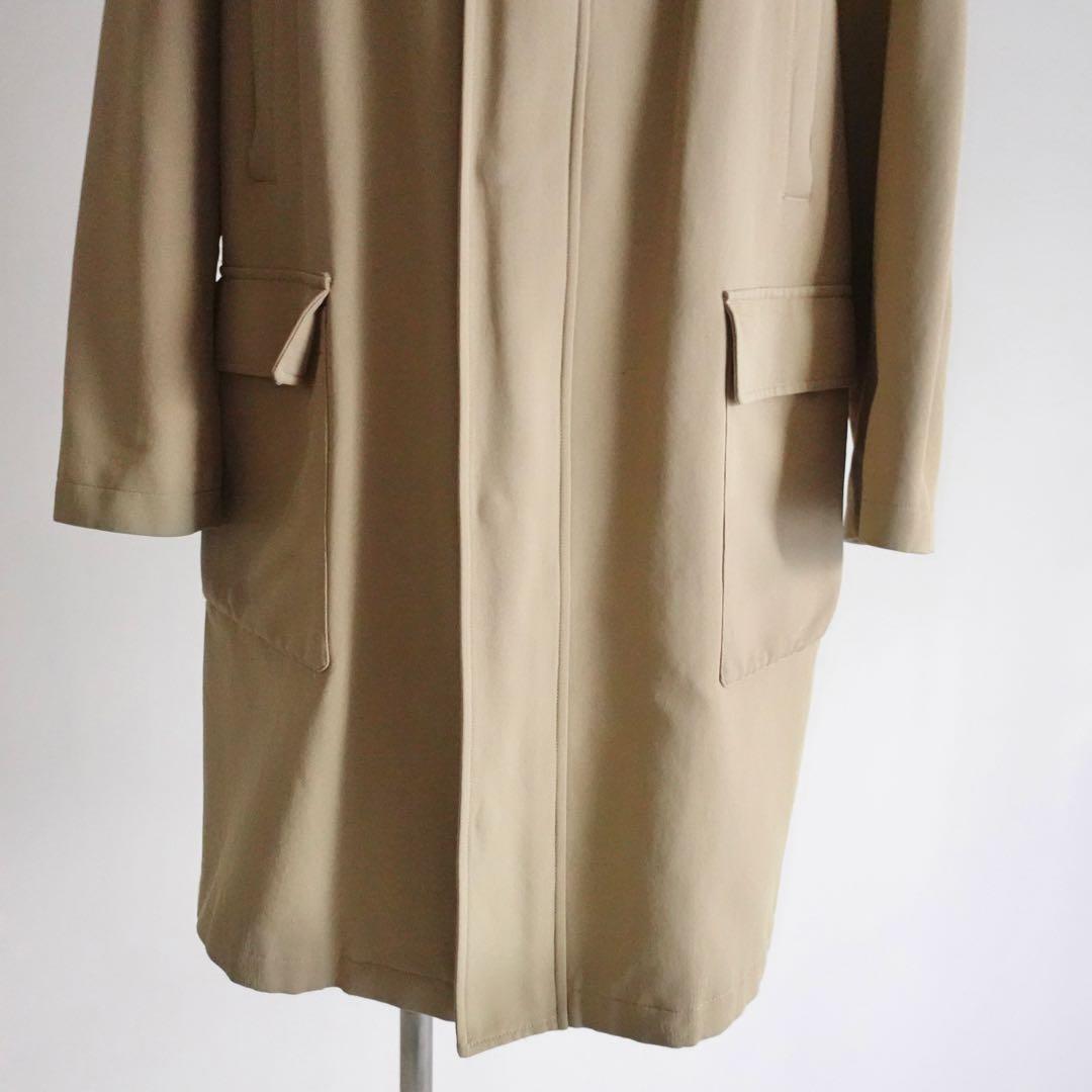 1990s allegri コットンナイロン　スタンドカラーコート　イタリア製