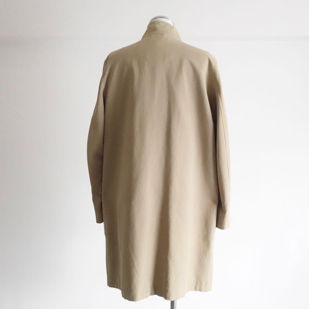 1990s allegri コットンナイロン　スタンドカラーコート　イタリア製