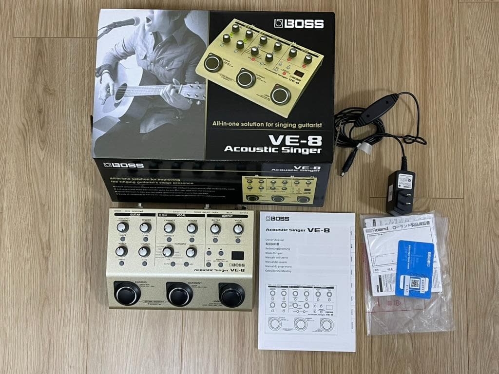 【極美品】BOSS VE-8 Acoustic Singer 弾き語り 箱説付