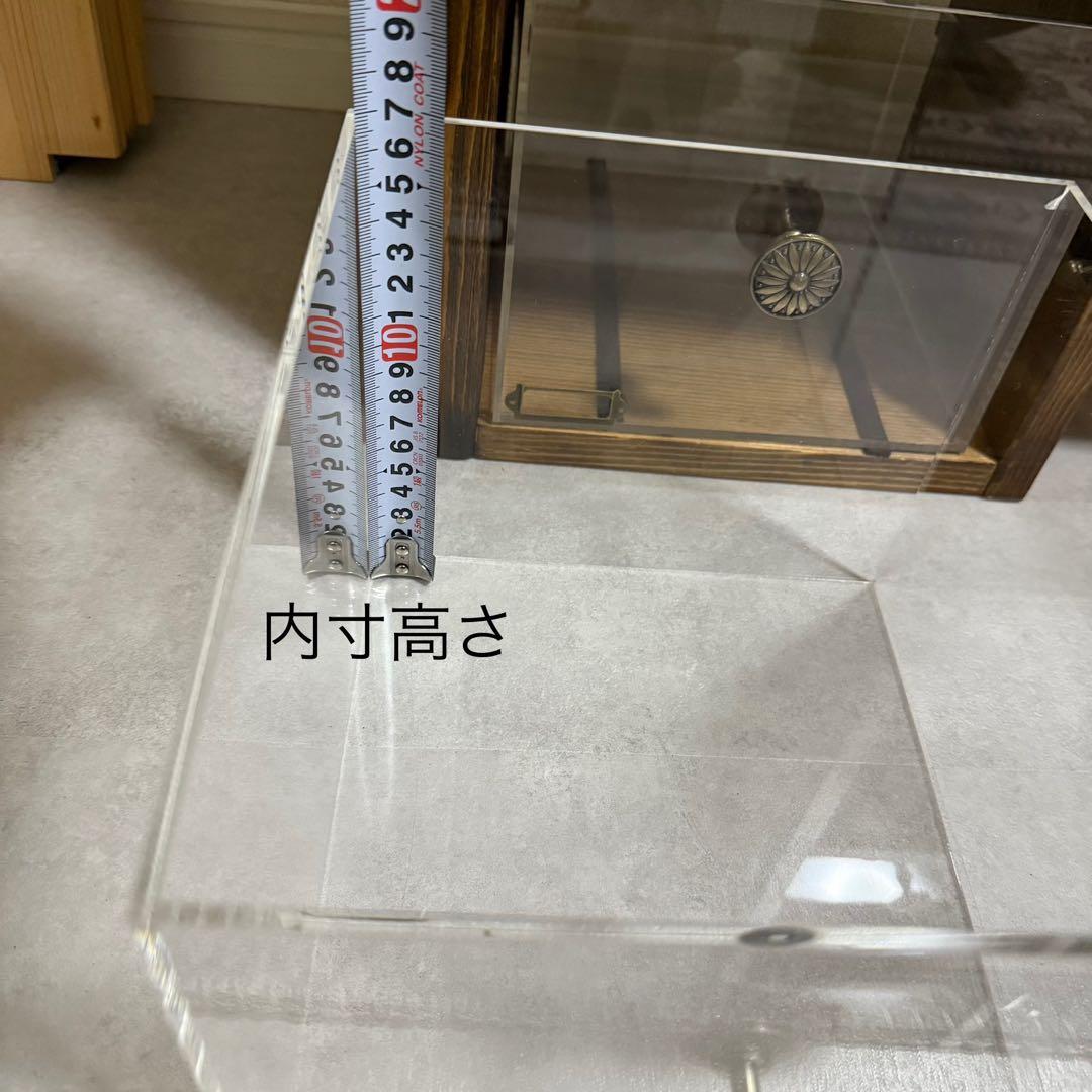 アクリルボックス ディスプレイ棚 オーダーメイド品 飾り棚