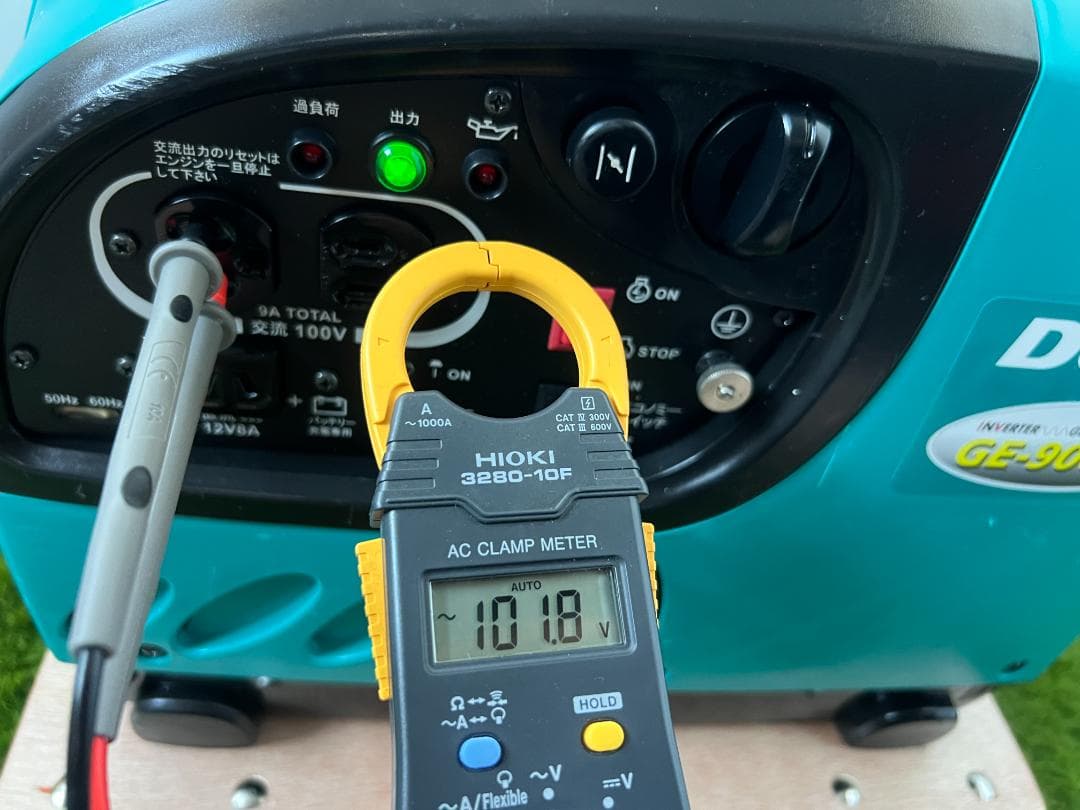 【動作良好・保証付】デンヨー 発電機 GE-900SS-IV★軽量★災害★ 65