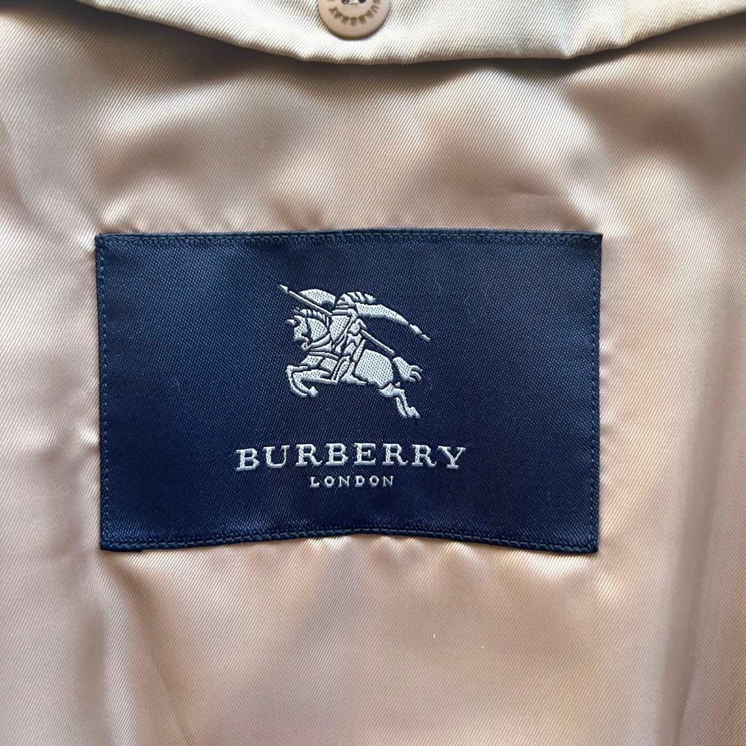 未使用に近い　バーバリーロンドン　トレンチコート　ライナー付　ハニーベージュ　M