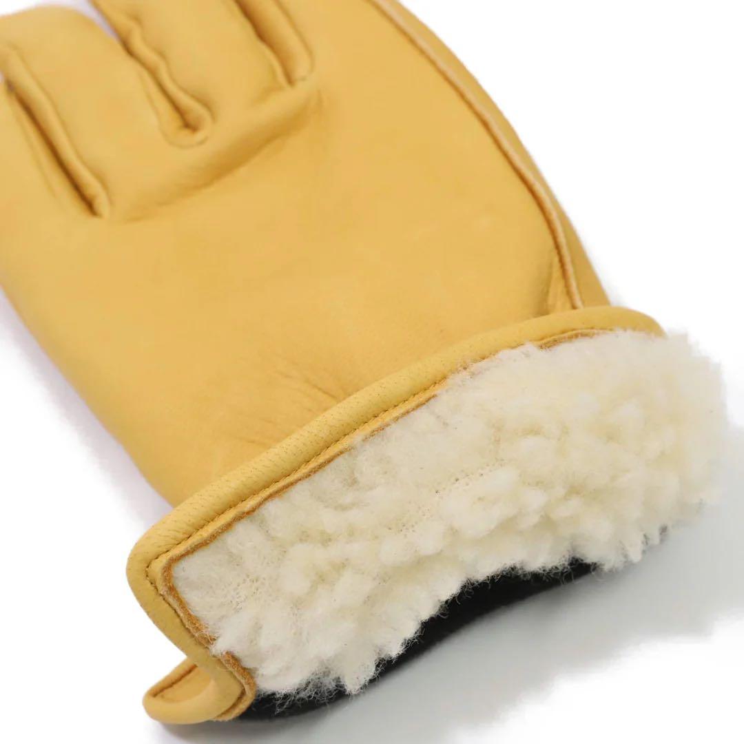 Lamp gloves -Winter glove- Camel Ｍ〜Lサイズ