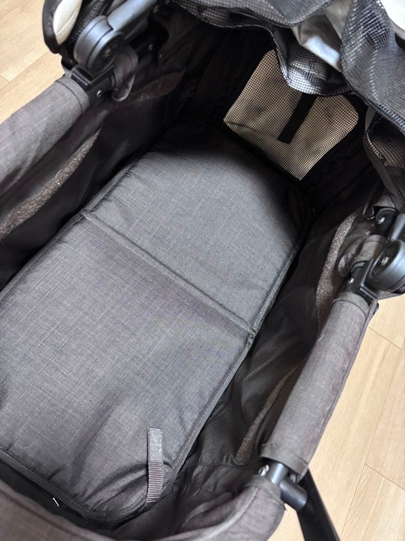 犬用ペットカート ダークブラウン スヌーピー