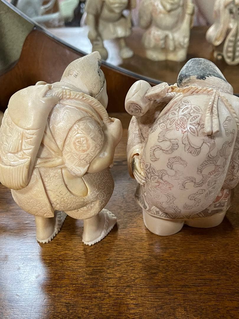 七福神　縁起物　工芸品　時代物 置物　開運　厄除け　インテリア