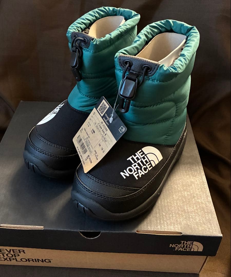 THE NORTH FACE ヌプシブーティ19cm フォレストファーンブラック