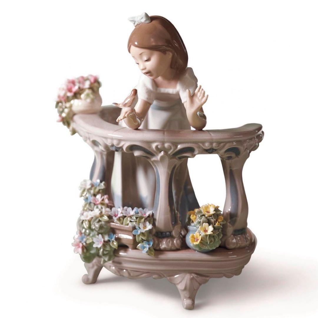 ★最終値下げ★リヤドロ　バルコニーの朝