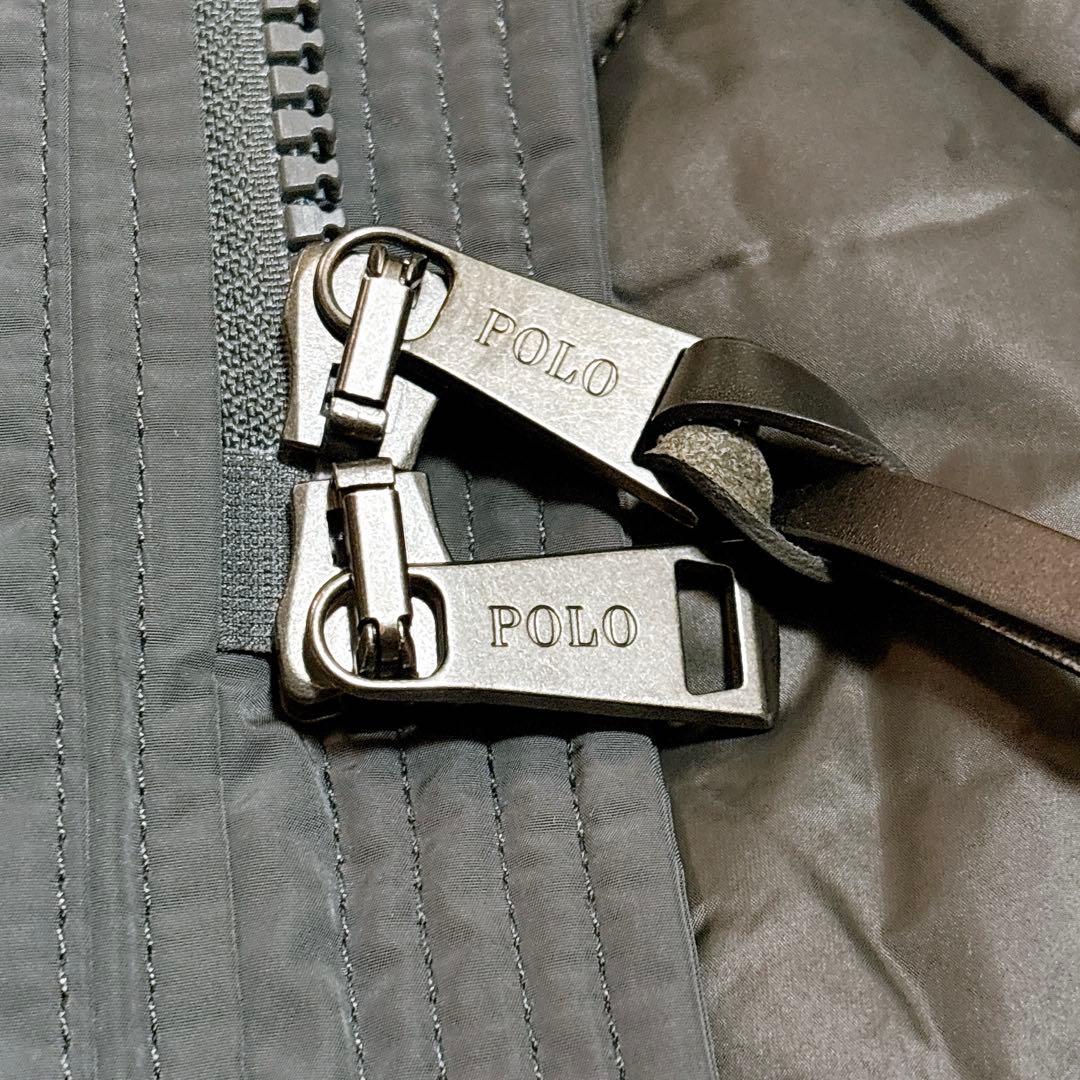未使用✨　ポロラルフローレン　ステンカラーコート　中綿ジャケット　グレー