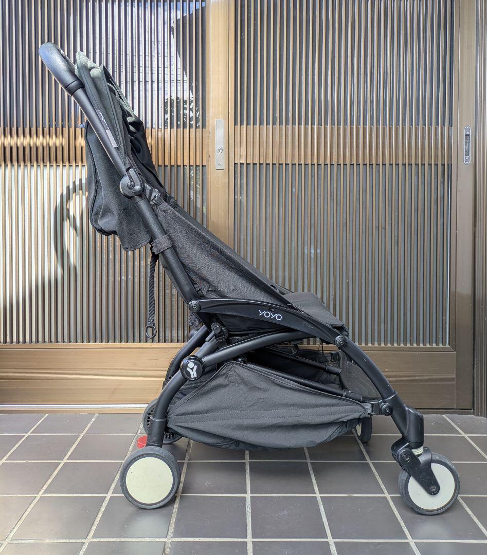 YOYO　ベビーカー　ブラック　専用ボード付き