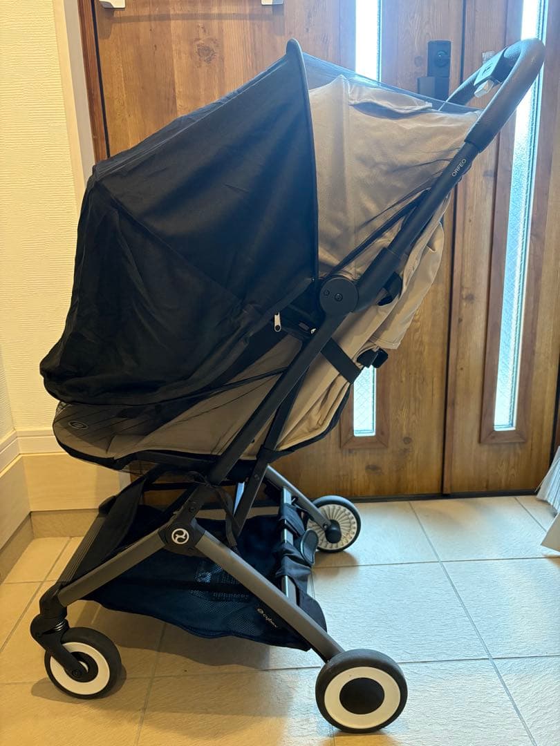 cybex ベビーカー オルフェオ　雨よけカバー付き　日よけカバー付き