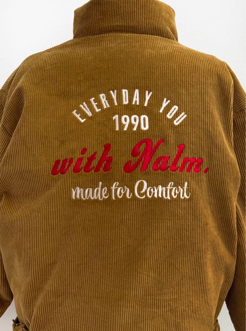 【新品未使用】nalm. REVERSIBLE LOGO DOWN JACKET