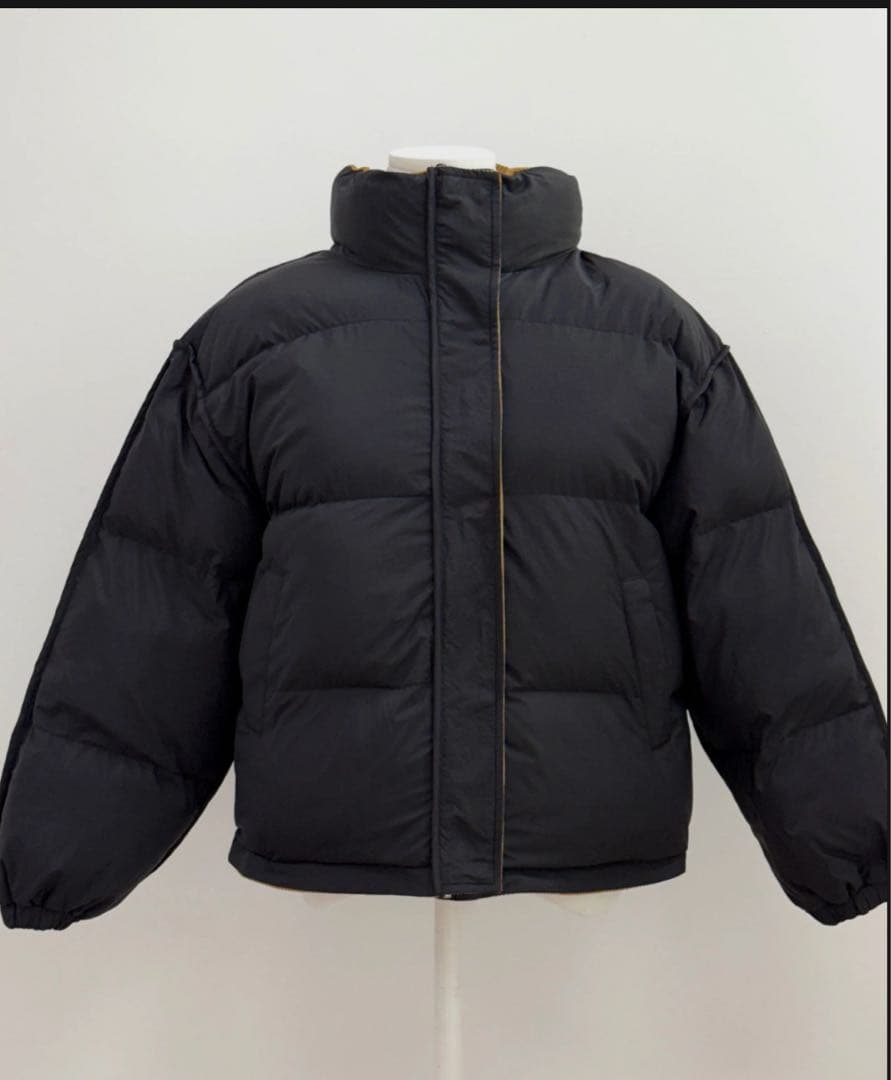 【新品未使用】nalm. REVERSIBLE LOGO DOWN JACKET