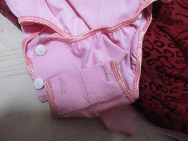 社交ダンス オーダー製品　　エンジフロッキィ～とピンク★ドレスワンピース