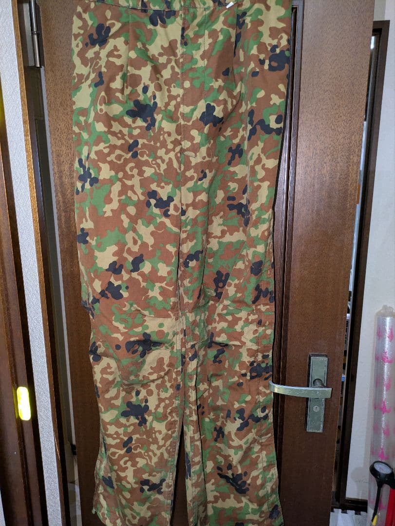 陸自迷彩 防寒戦闘服外衣上下セット 迷彩防寒外被