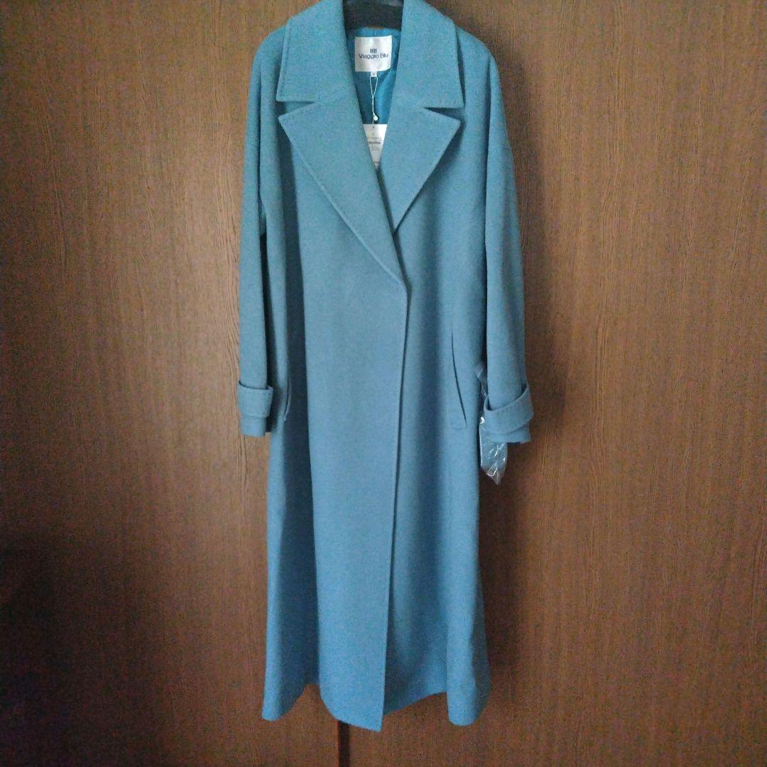 ビアッジョブルー 新品タグ付き ロングコート 定価75900円税込