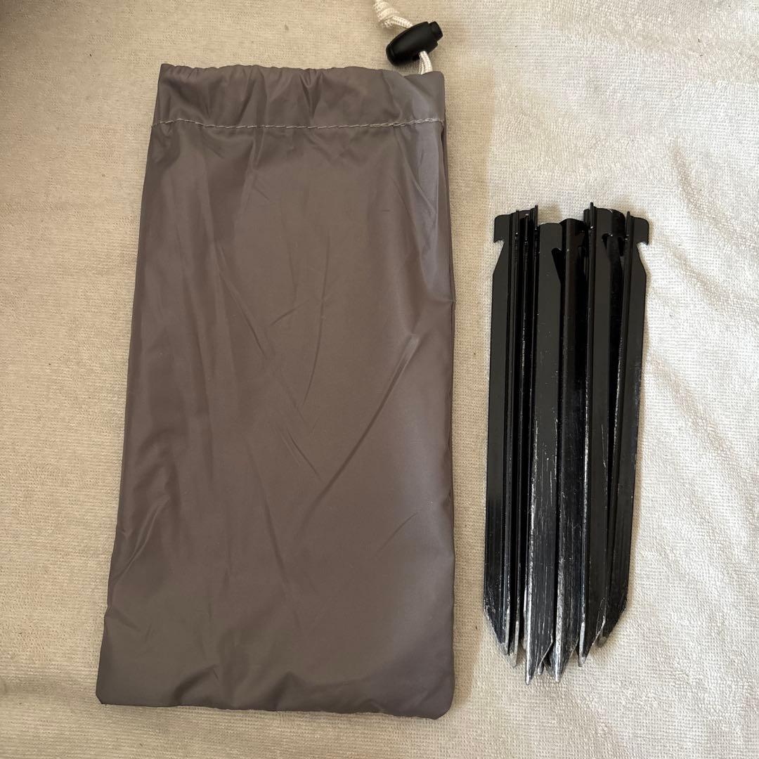 値下げ！DOD ワンポールテント M タン　グランドシート　セット