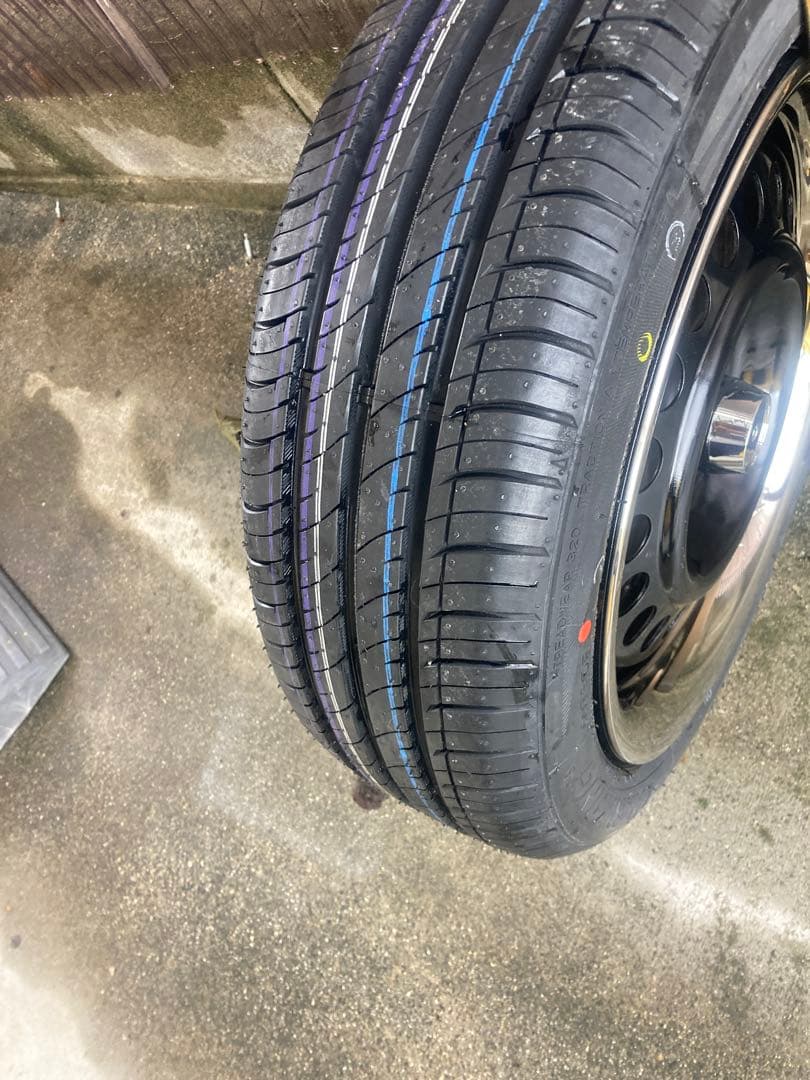 ホンダ純正 スチールホイール 15インチ サマータイヤ 4本セット