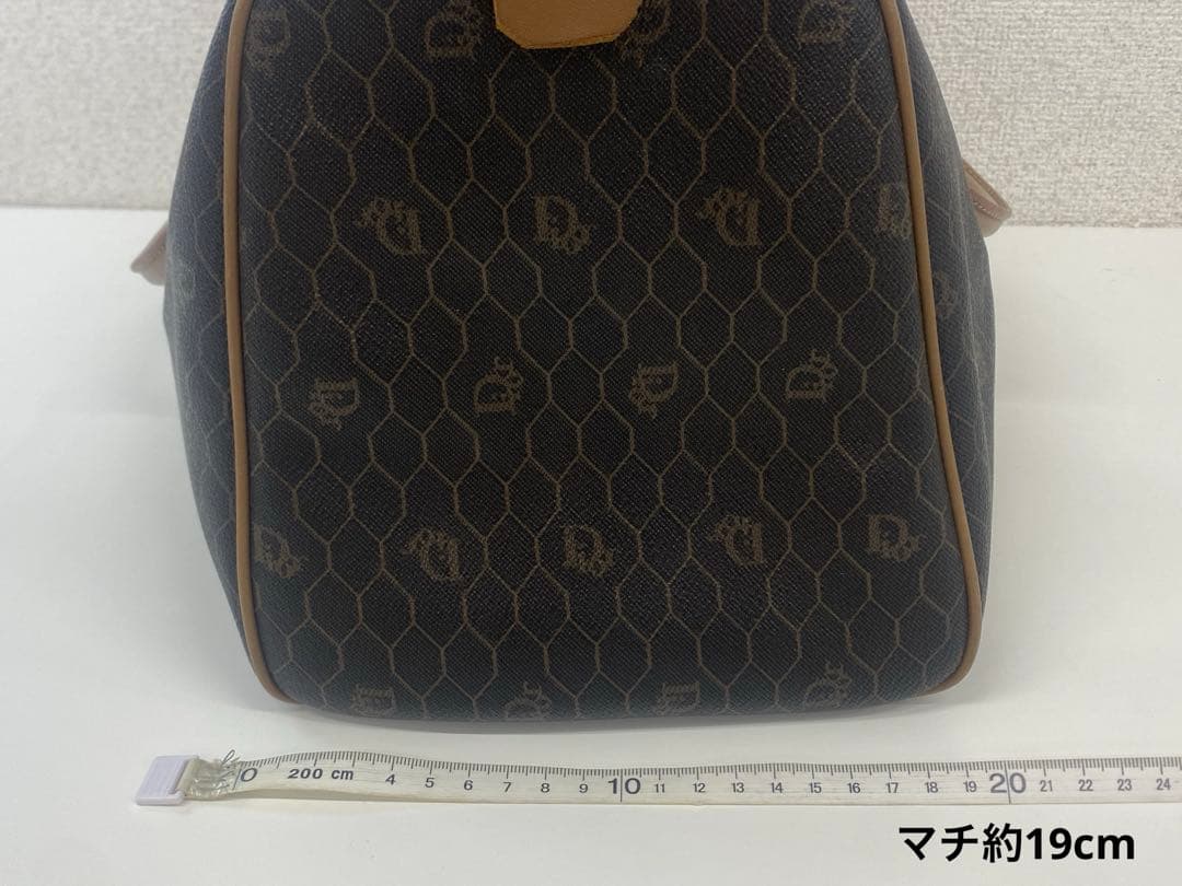 Christian Dior ディオール ミニボストンバッグ ブラウン