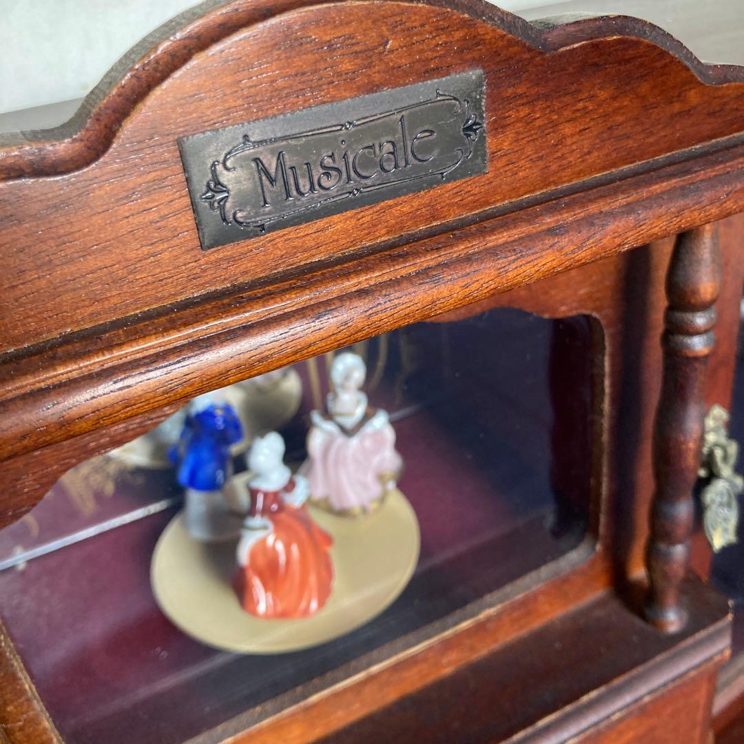 アクセサリーボックス 飾り棚 オルゴール付(愛のオルゴール♪) 日本製