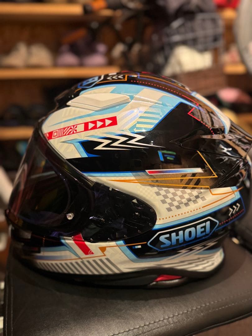 Kaz　SHOEI Z-8 限定カラー　ミラーシールド　美品　XL 6