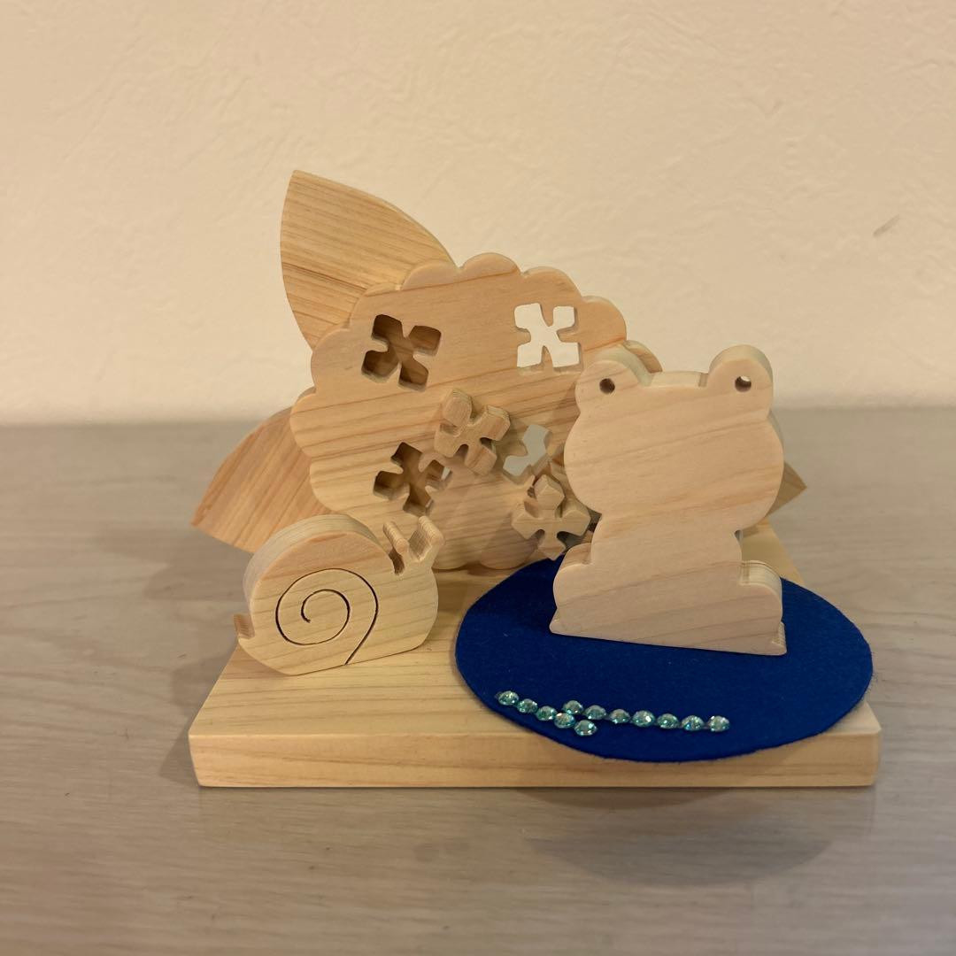 木製ヒノキお月見・ハロウィン・クリスマス・正月・節分・夏風物