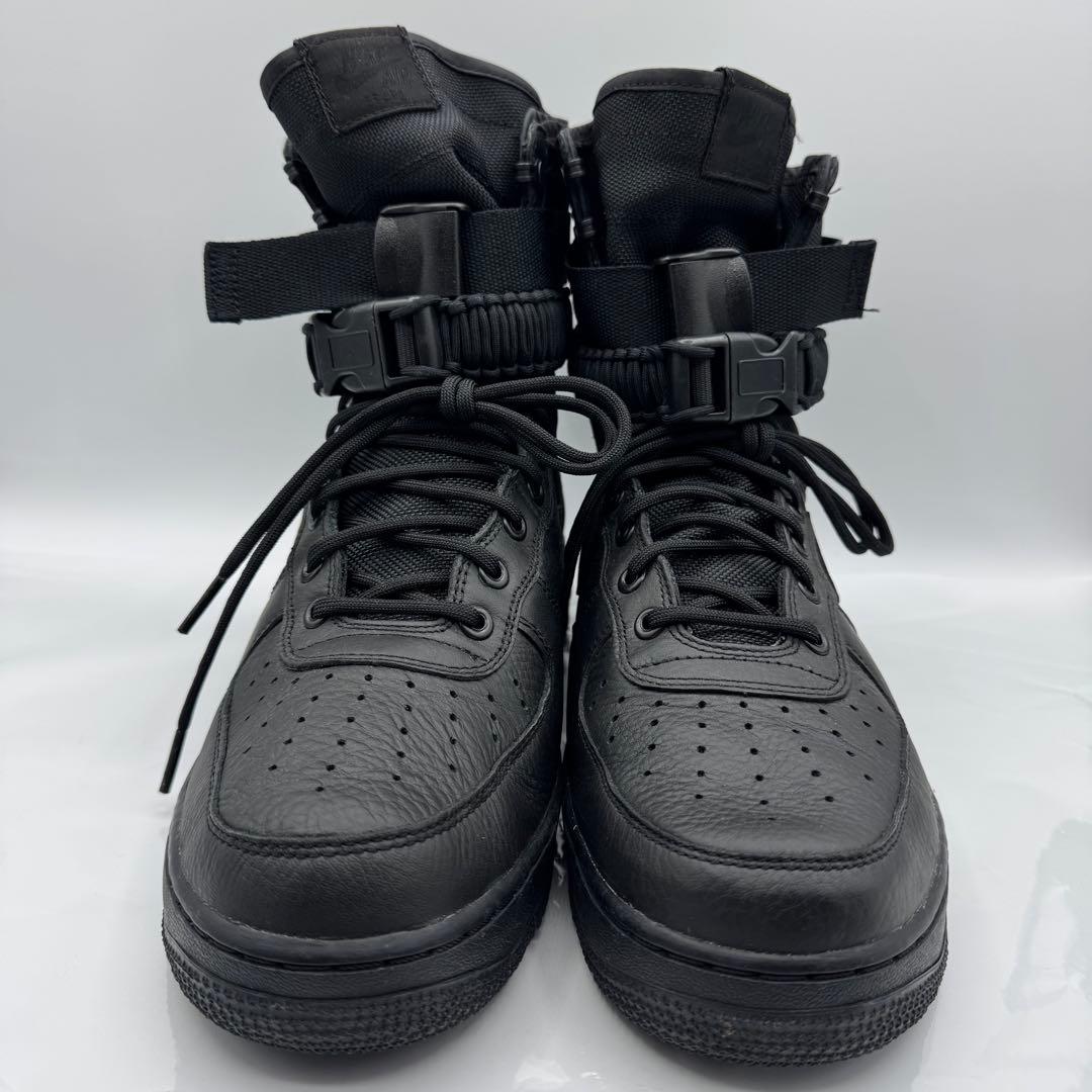 美品 Nike SF Air Force 1 High Triple Black