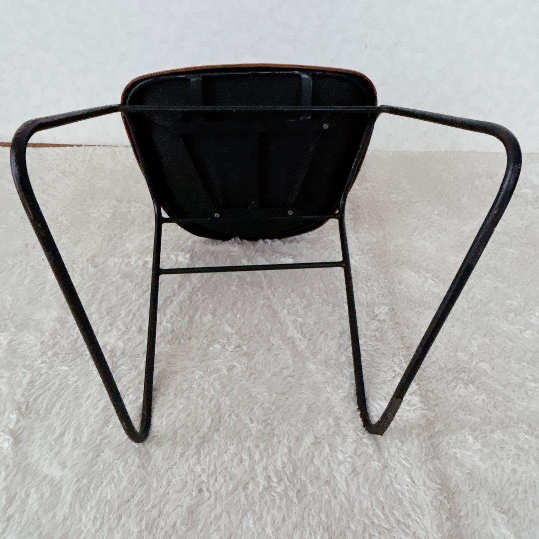 ra2ccho様リクエスト品 】アイアン スツール レザー スツール インダスト