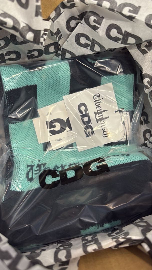 小物 CDG x G-DRAGON Checkered Stole