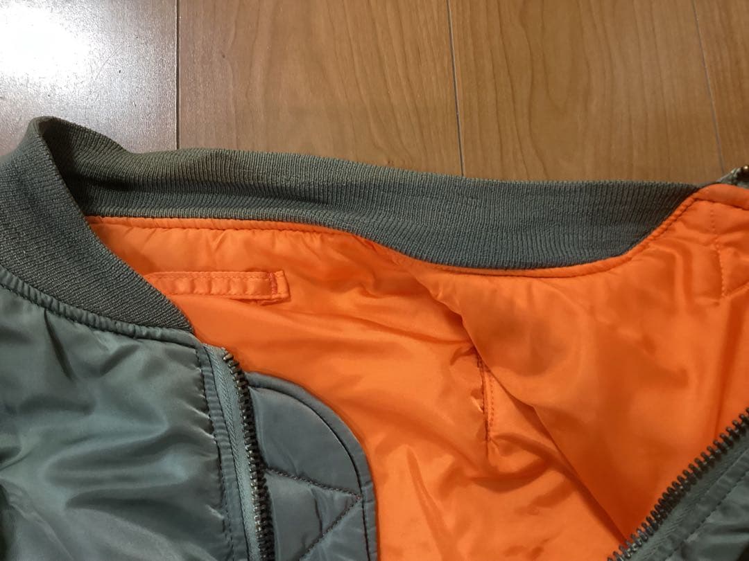 ALPHA アルファ 1968年 MA-1 USA製 MIL-J-8279D